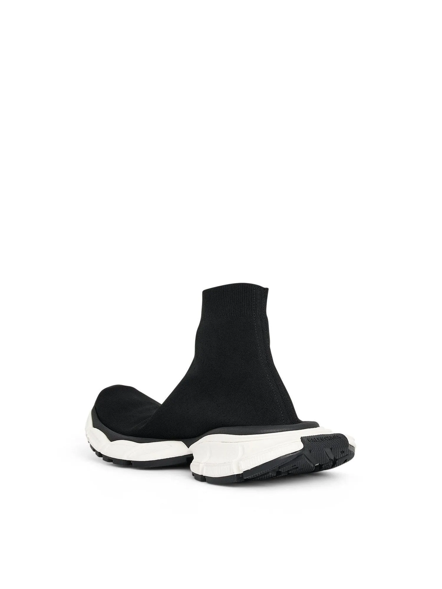 3XL Sock Sneaker in Black/White