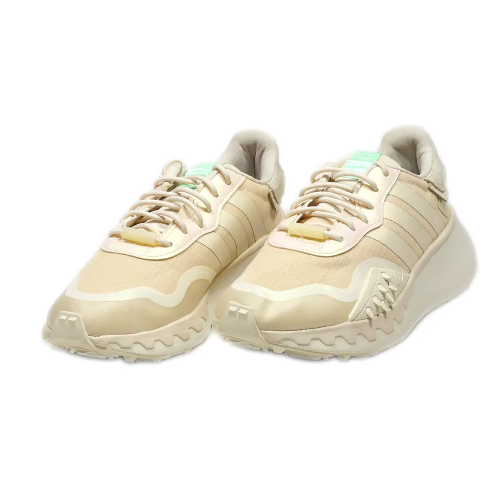 Adidas Choigo Sport Shoes Fabric Beige Colour For Women