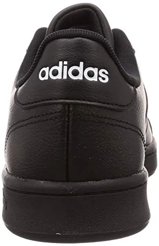 Adidas Men's Grand Court CBLACK/FTWWHT Tennis Shoe-10 Kids UK (EE7890)