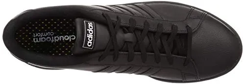 Adidas Men's Grand Court CBLACK/FTWWHT Tennis Shoe-10 Kids UK (EE7890)