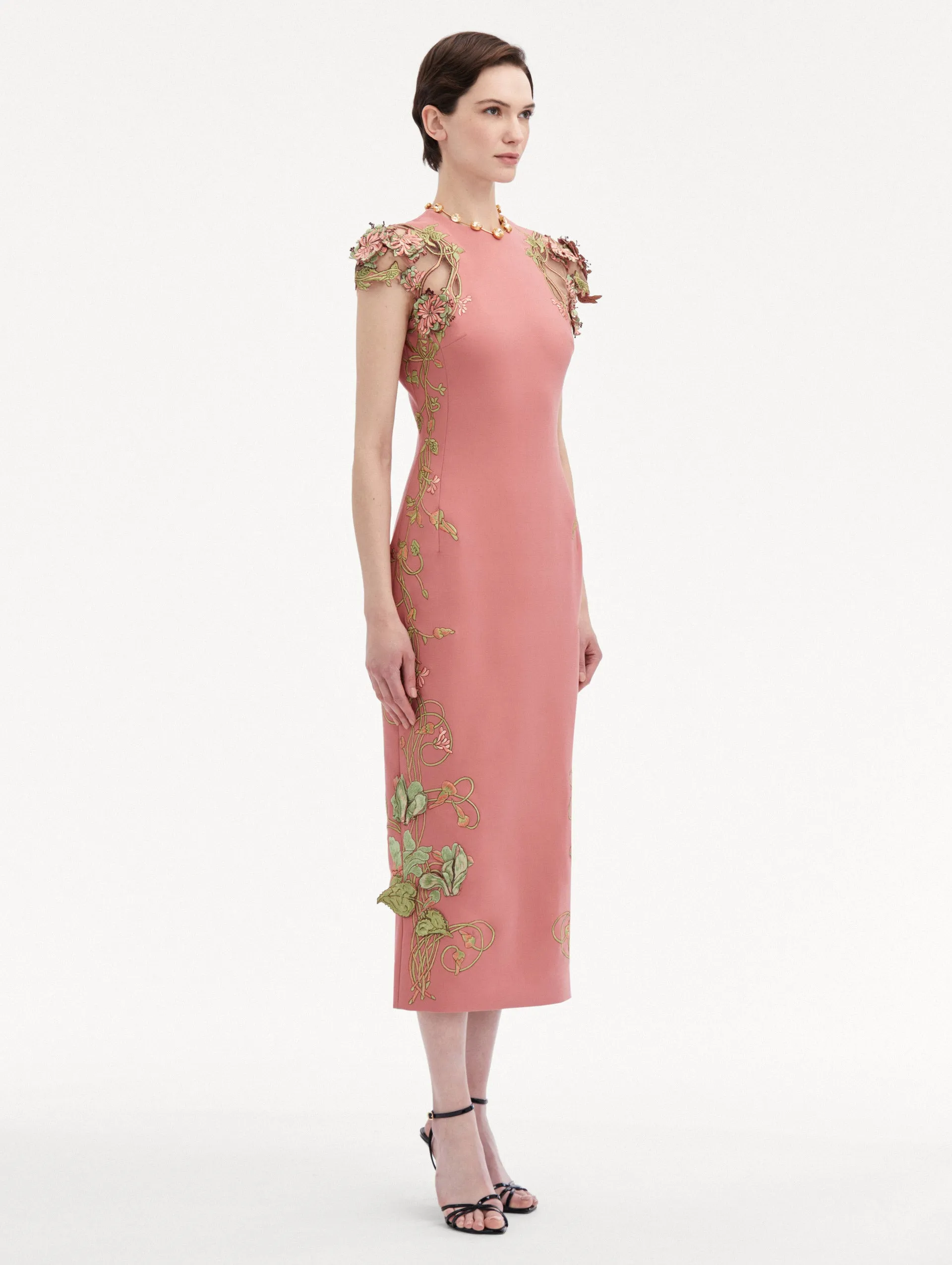 Art Nouveau Pencil Dress