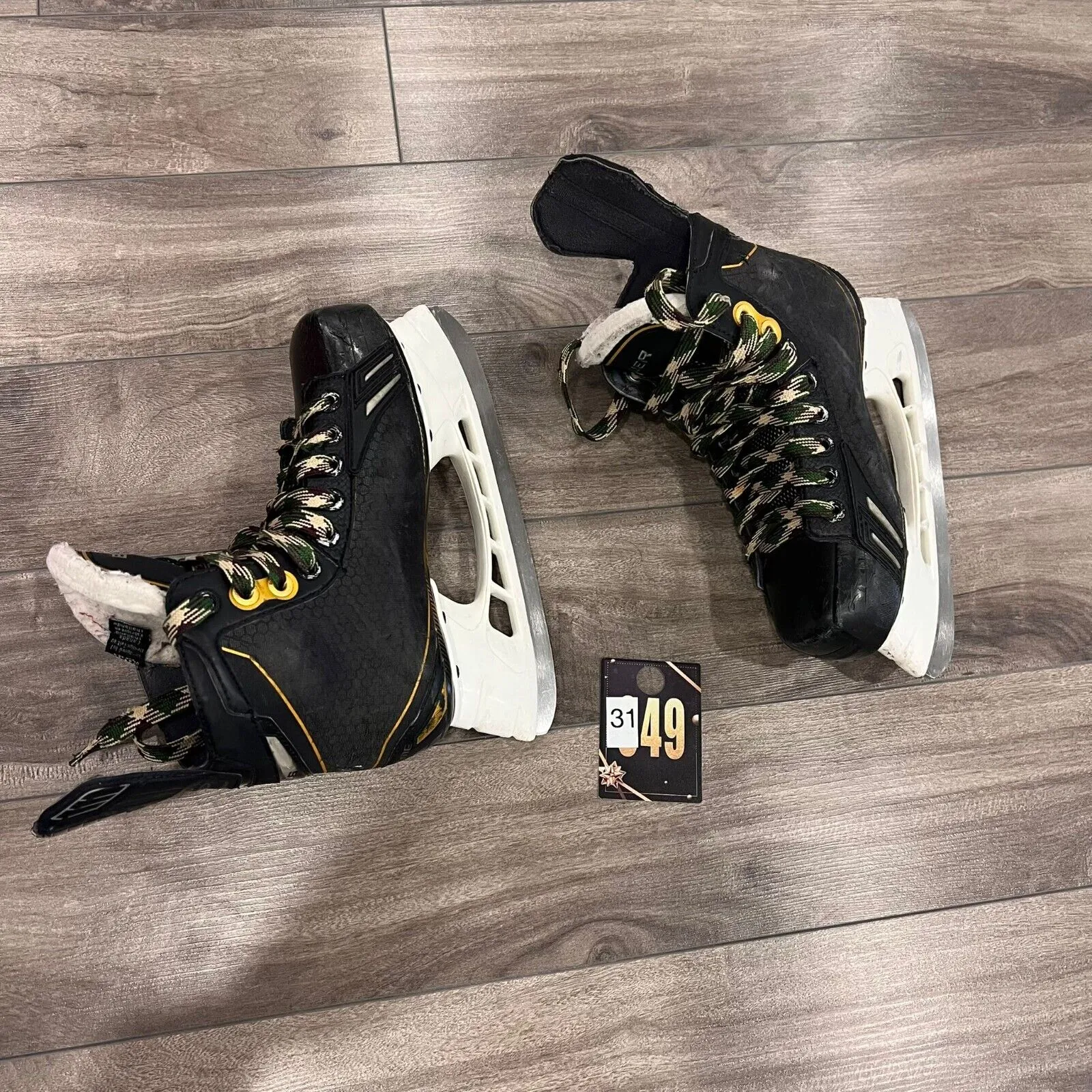 Bauer Supreme 3S Intermediate Ice Hockey Skates US 4.5 Fit 1
