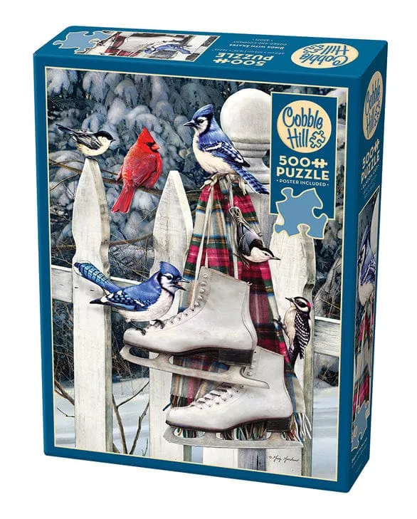 Birds with Skates (500 Piece Puzzle)