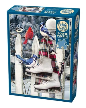 Birds with Skates (500 Piece Puzzle)