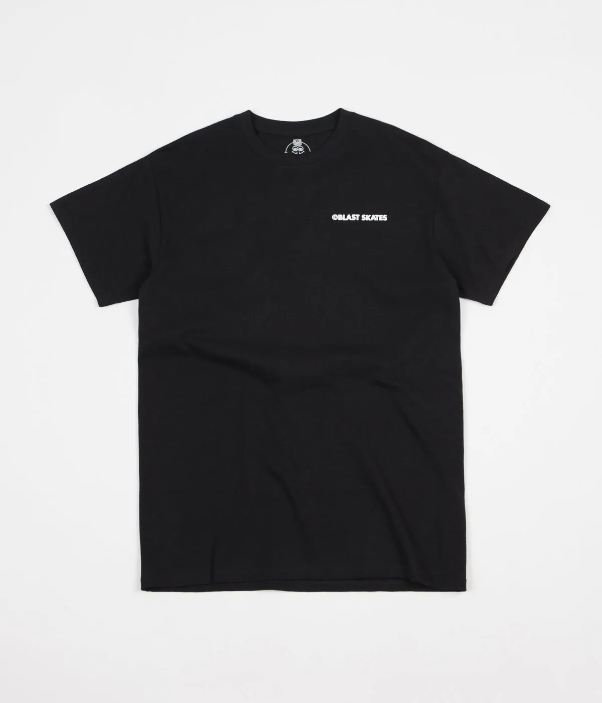 Blast Skates Mascot Logo T-Shirt - Black