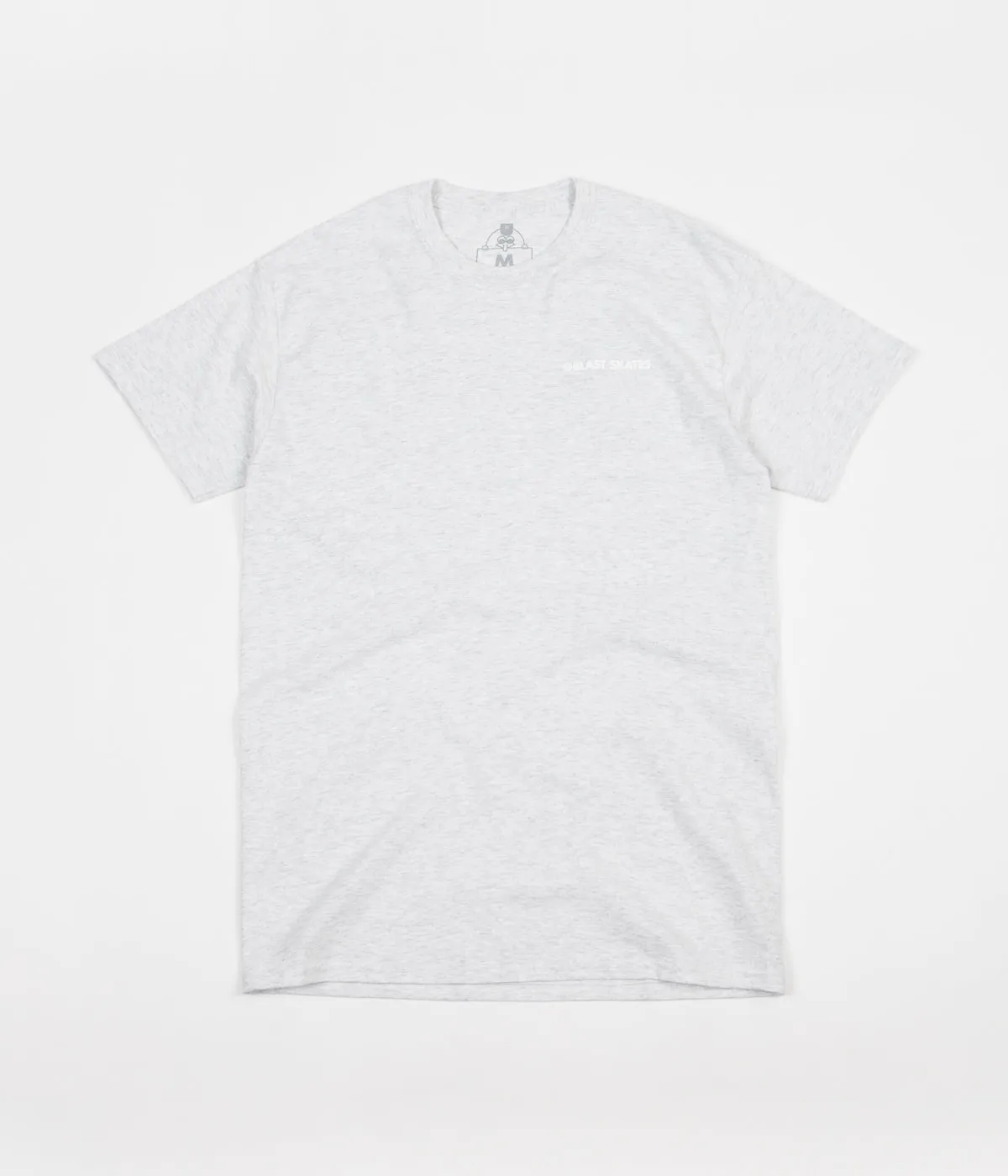 Blast Skates Mascot Logo T-Shirt - Grey
