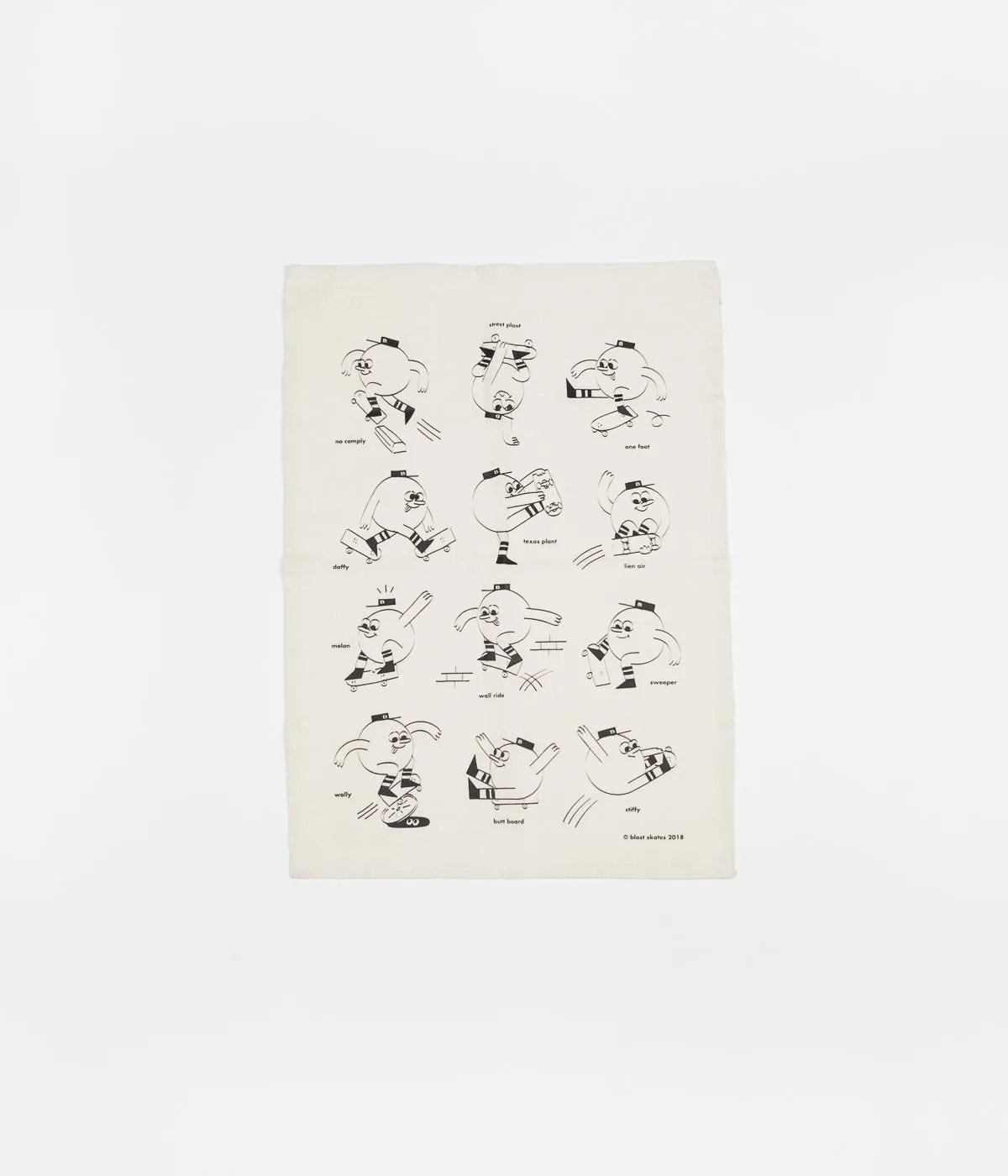 Blast Skates Tea Towel - Multi