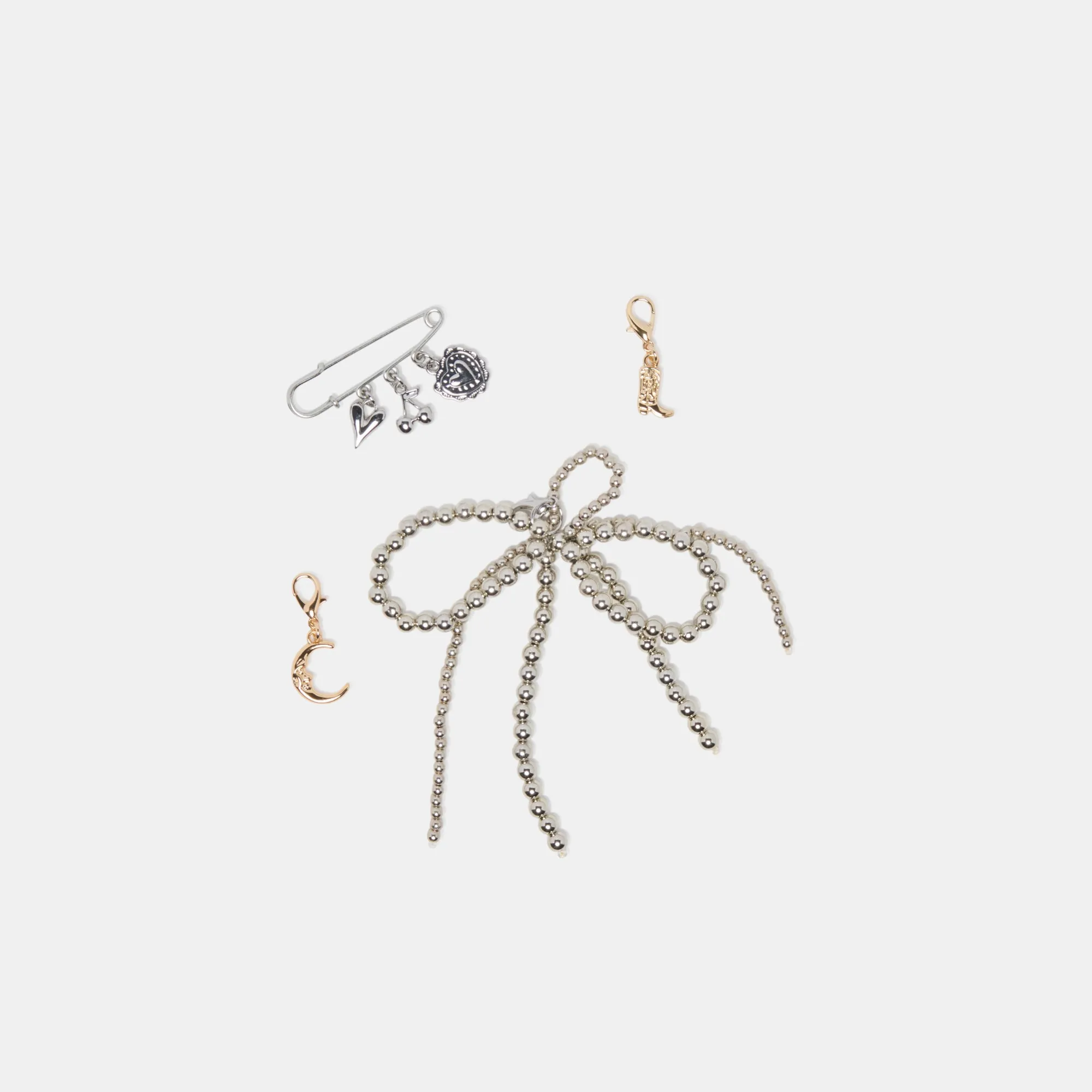 B.NTCD SNEAKERS DUSTY BLUE MESH   PIN CHARM BUNDLE