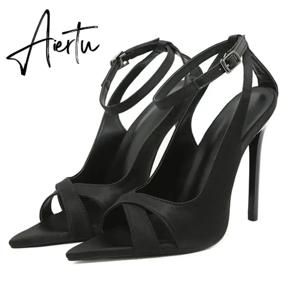Brand New Office Ladies Elegant Women Pumps Spring Thin High Heels Bowknot Sexy Party Shoes Prom Design Summer Pumps Woman
