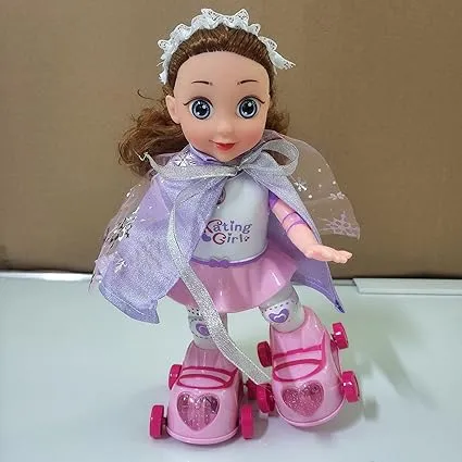 Children's Skates Doll, Multifunctional Children's Skater Doll Toy