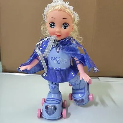 Children's Skates Doll, Multifunctional Children's Skater Doll Toy