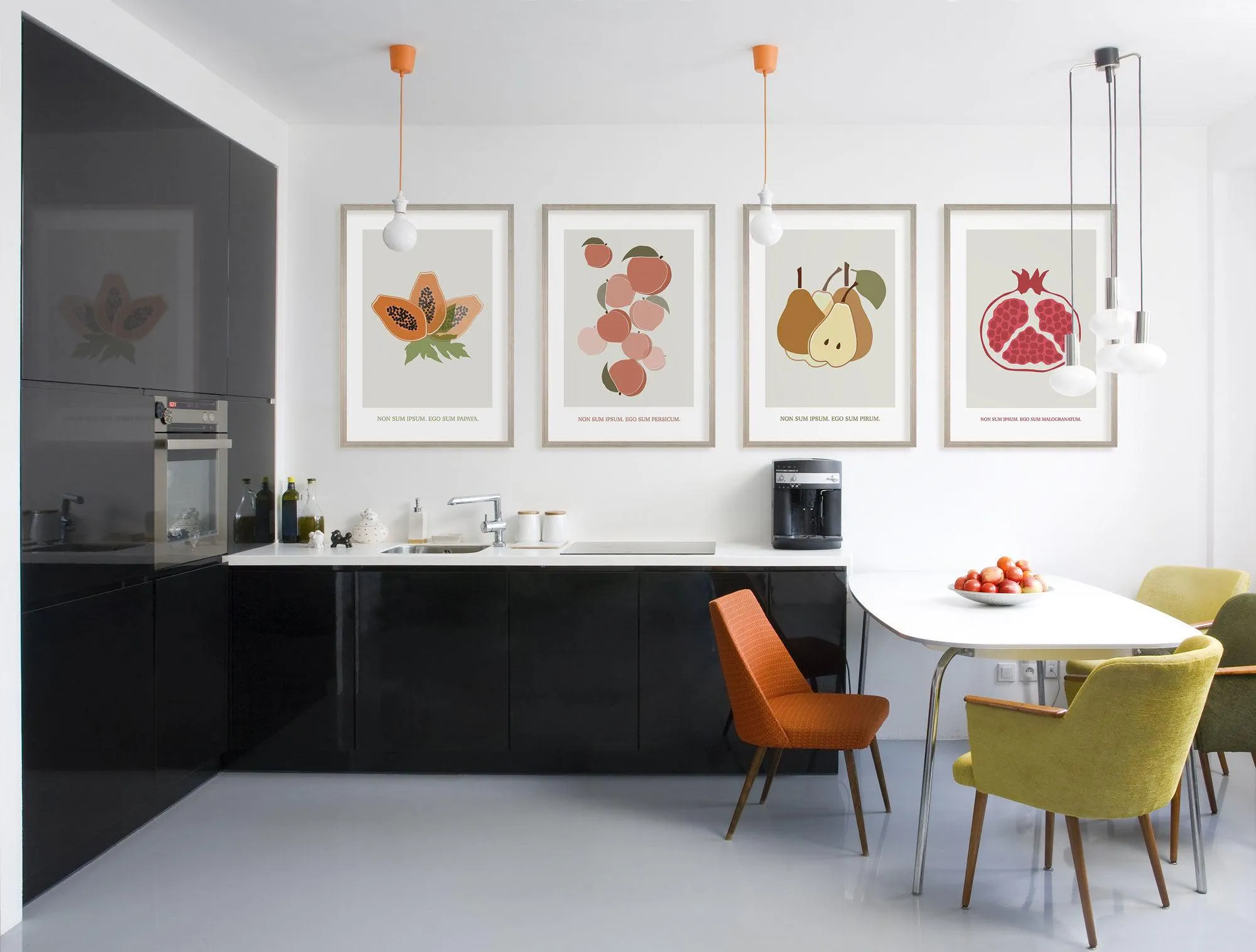 Cultivated Pomegranate Art Poster