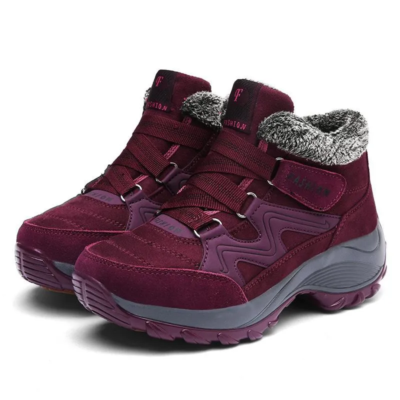 Damen Winter Anti-Rutsch-Schneeschuhe Schuhe