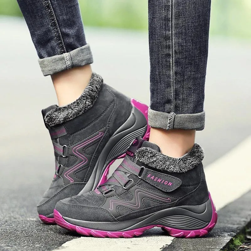 Damen Winter Anti-Rutsch-Schneeschuhe Schuhe