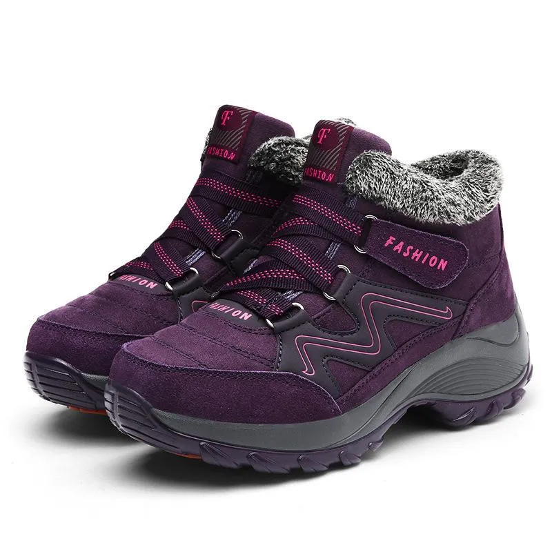 Damen Winter Anti-Rutsch-Schneeschuhe Schuhe