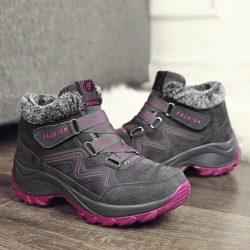 Damen Winter Anti-Rutsch-Schneeschuhe Schuhe