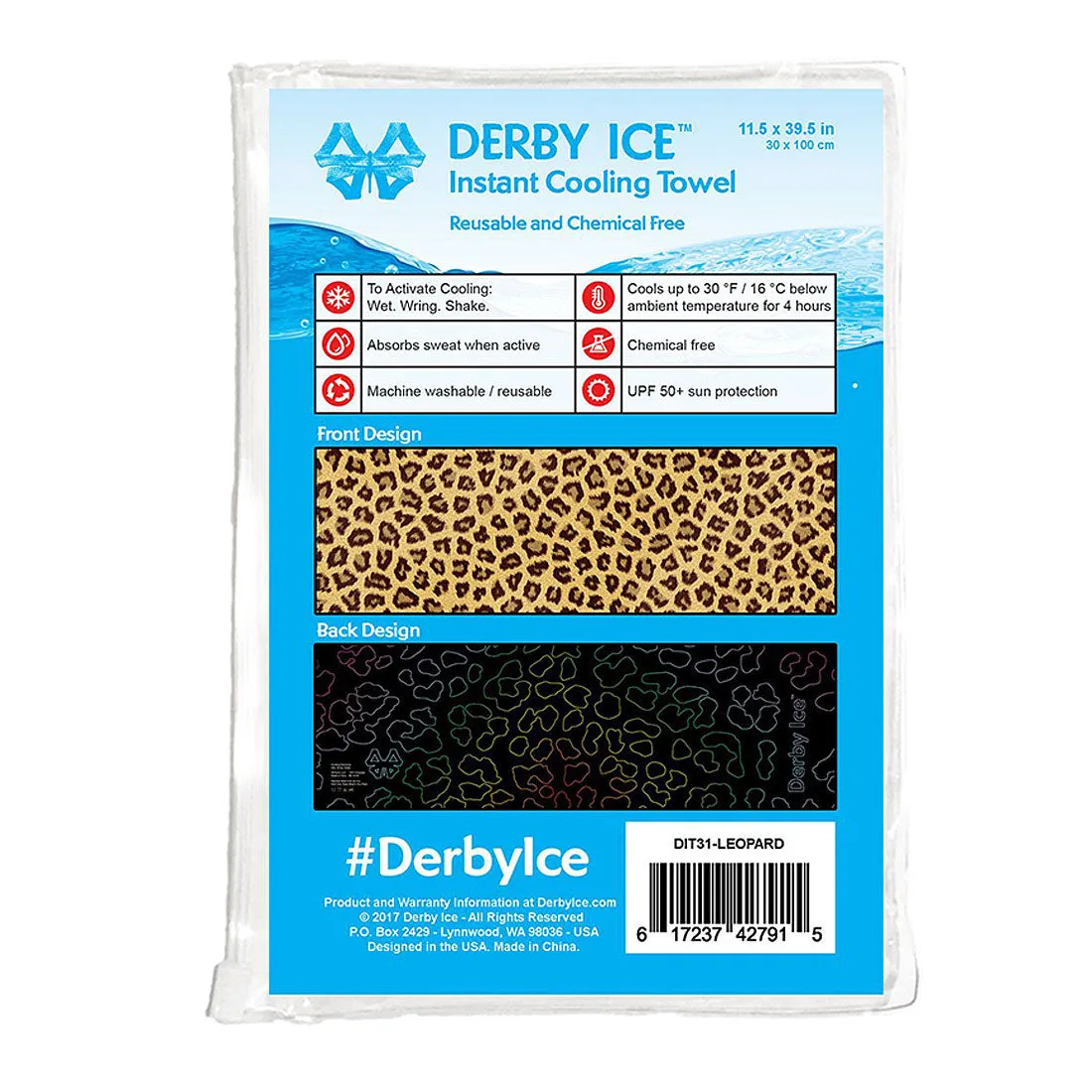 Derby Ice Towel - Pattern