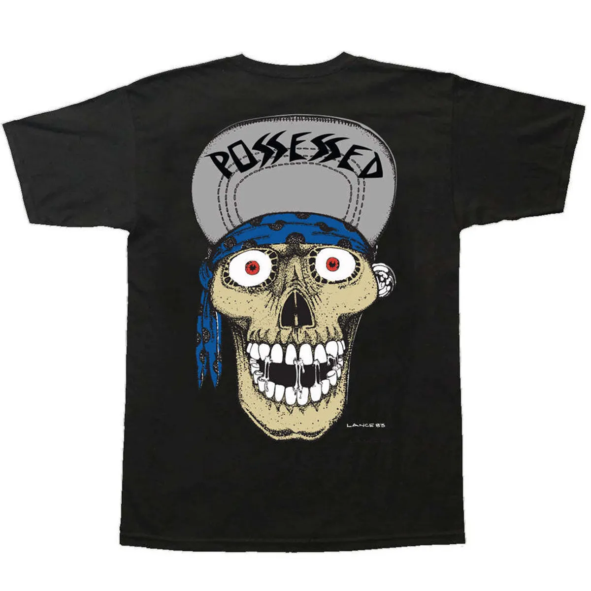 Dogtown - Suicidal Skates Punk Skull Tee Black