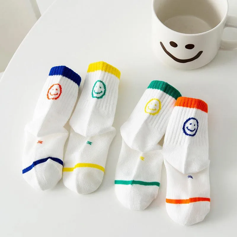 Fashion Socks Solid Color Mesh For Boys And Girls