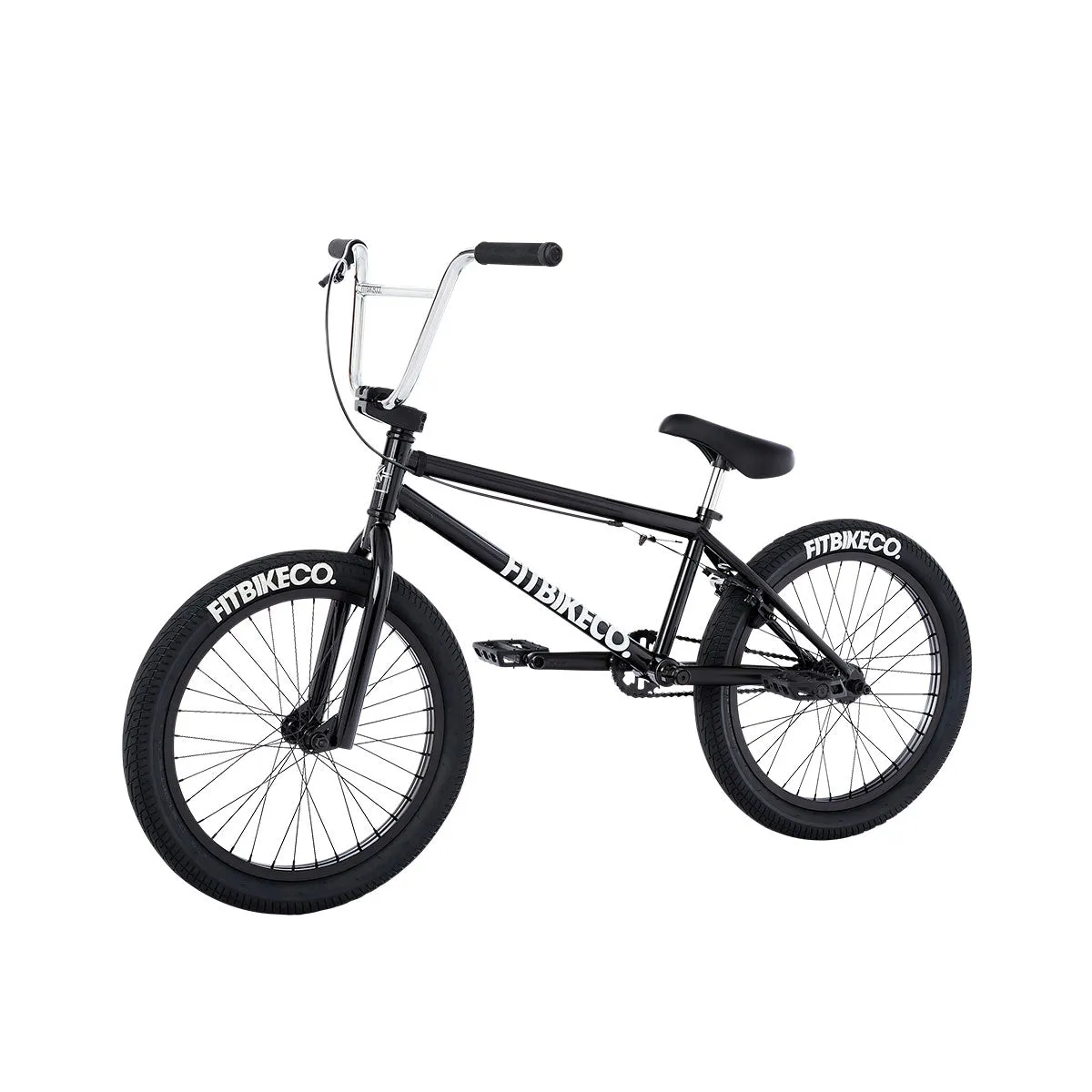 Fit 2021 Series One MD 20.5″ Complete BMX Bike - Gloss Black