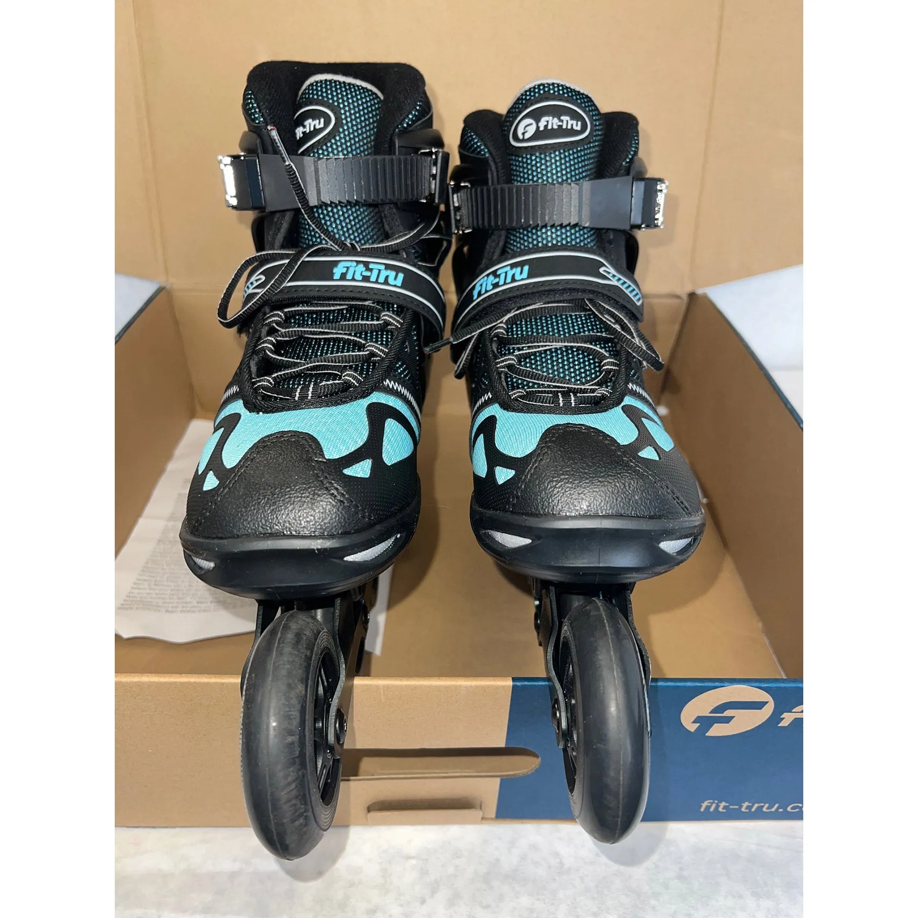 Fit-Tru Cruze 84 Blue Womens Inline Skates (Size 10 Demo Gently Used)