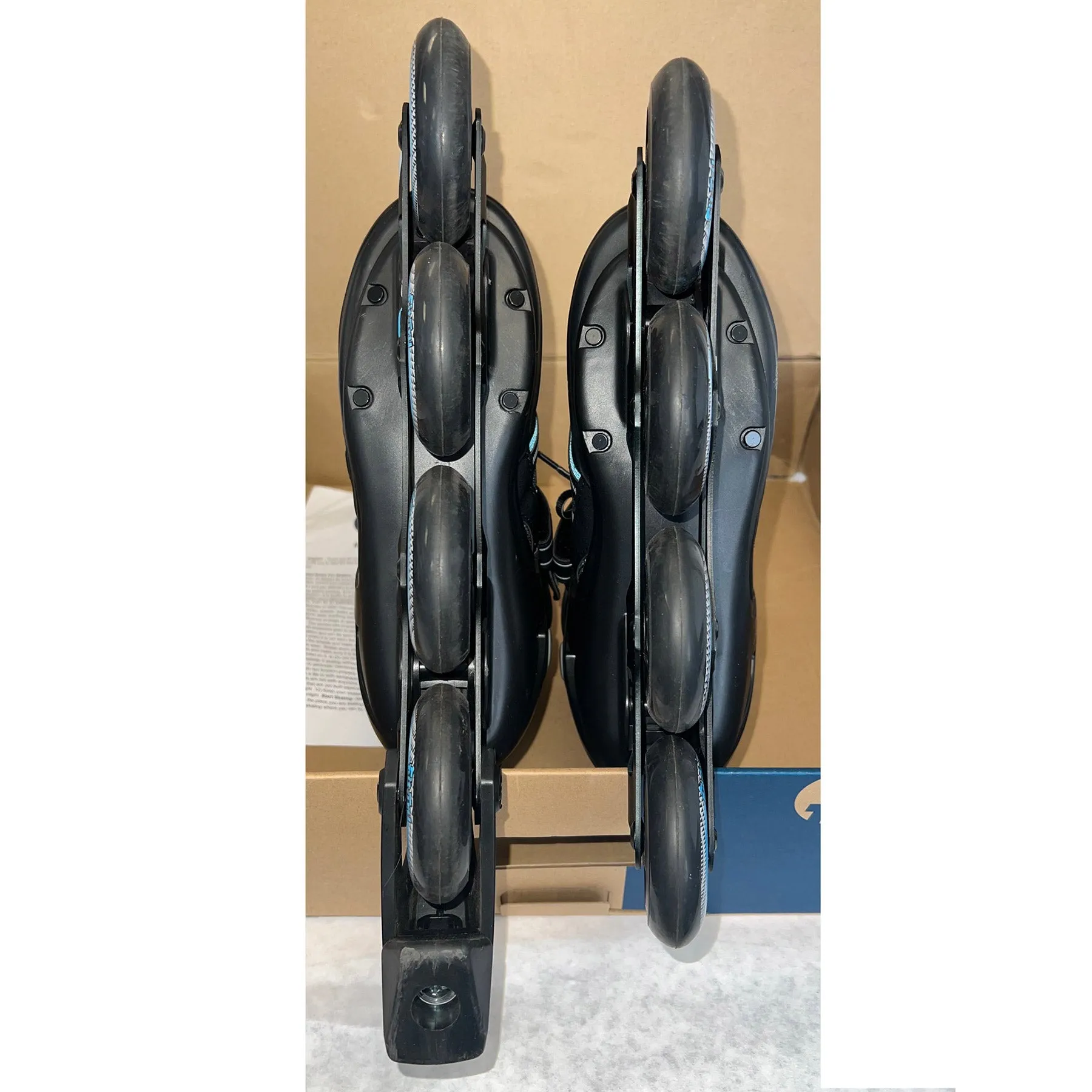 Fit-Tru Cruze 84 Blue Womens Inline Skates (Size 10 Demo Gently Used)