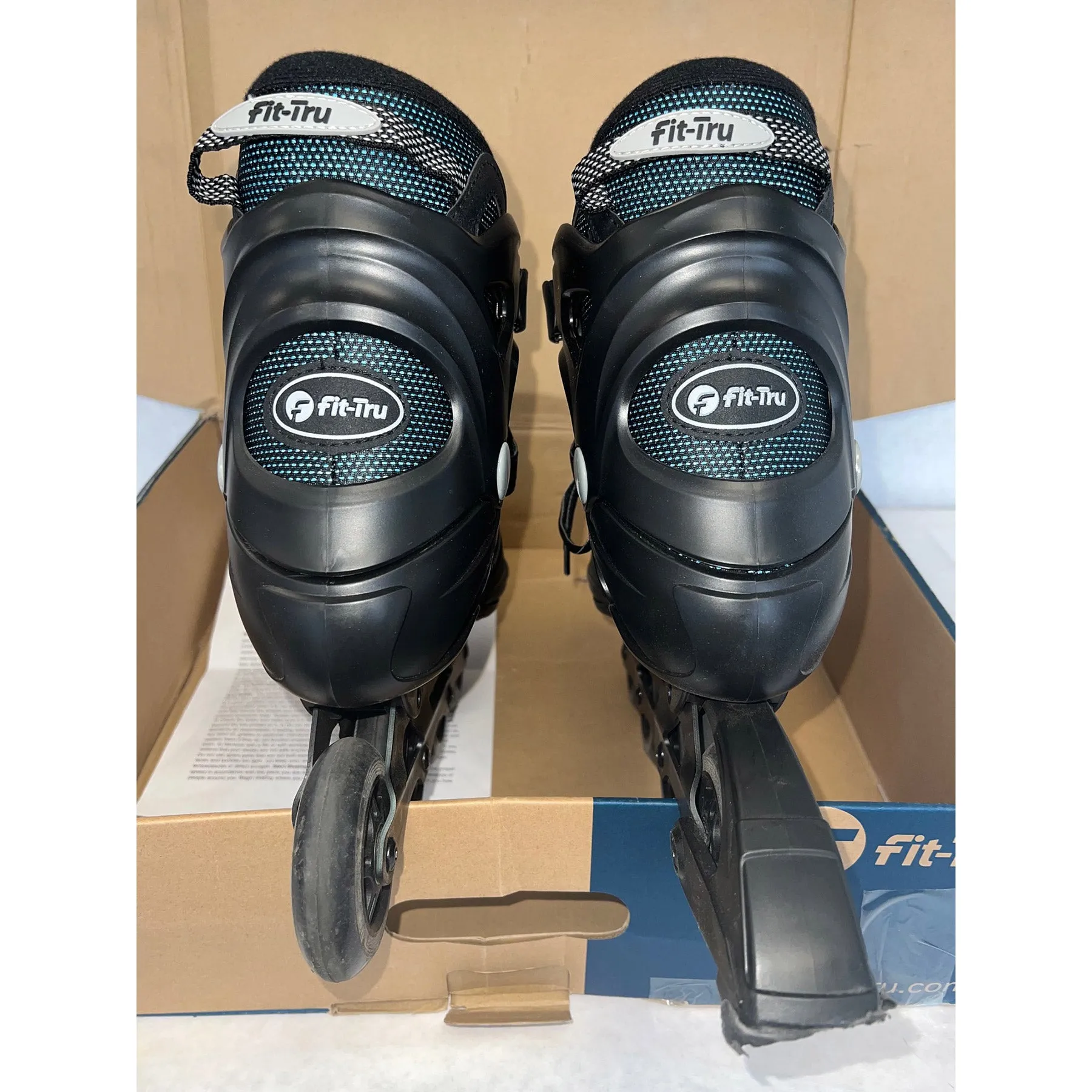 Fit-Tru Cruze 84 Blue Womens Inline Skates (Size 10 - Used Pre-Owned)