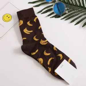 Floral Patterned Long Printed Sock Sets