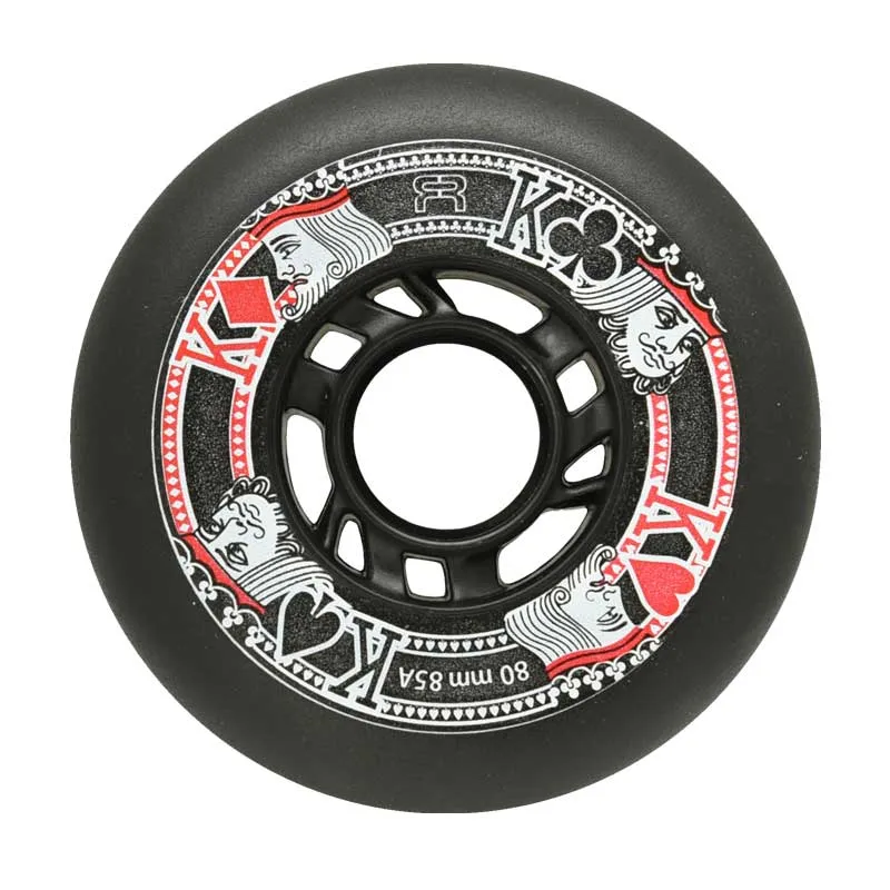 FR Street King 76mm Inline Skate Wheels - 4 pack