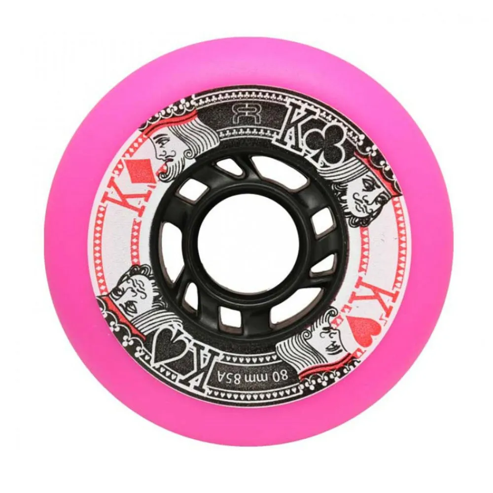 FR Street King 76mm Inline Skate Wheels - 4 pack