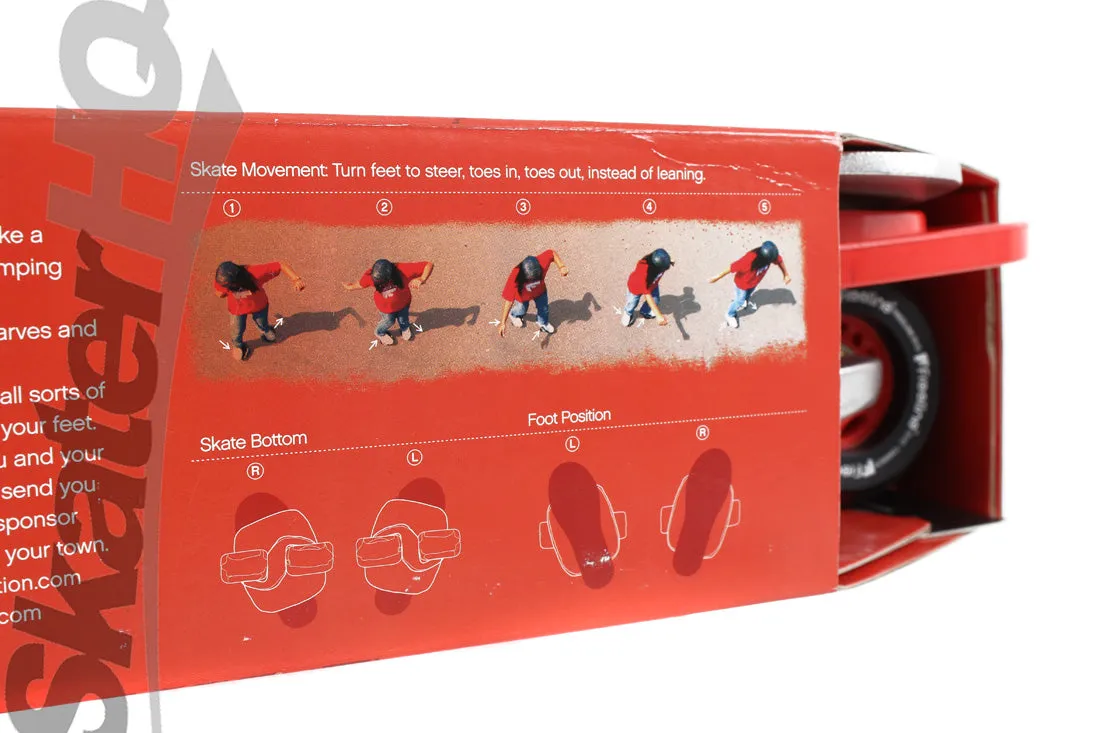 Freeline OG Skates Black/Raw w/ OG Edge Guards