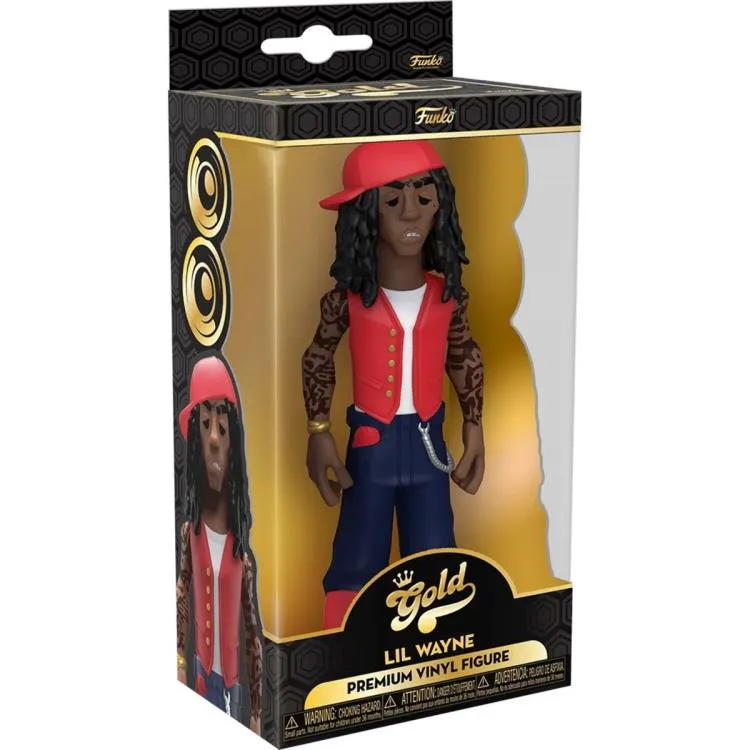Funko Lil Wayne 5-Inch Vinyl Gold Figure
