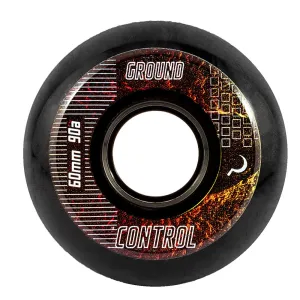 Ground Control CM EarthCity Wheels 60mm 90A - Black (Set of 4)