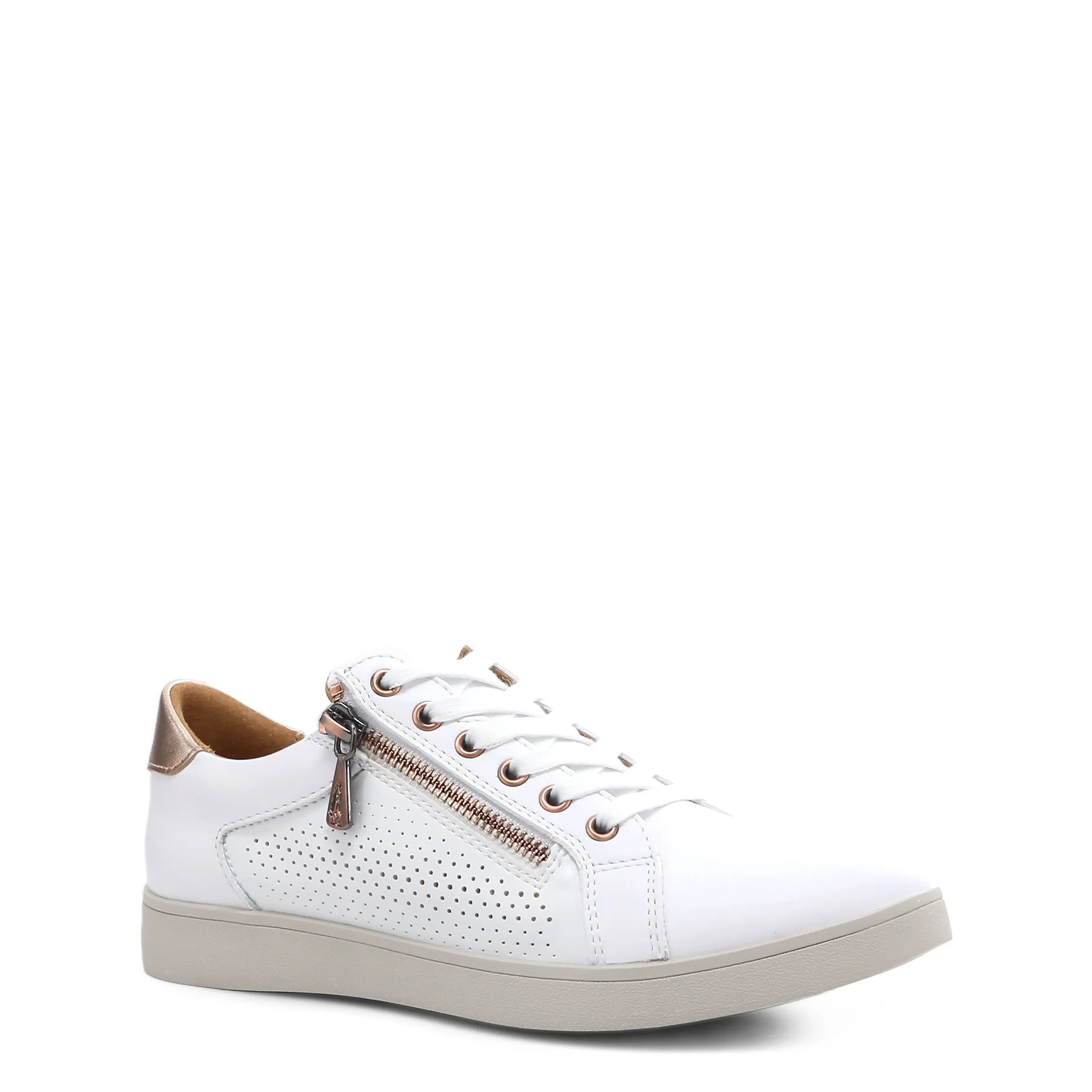 HUSH PUPPIES MIMOSA PERF WHITE COPPER