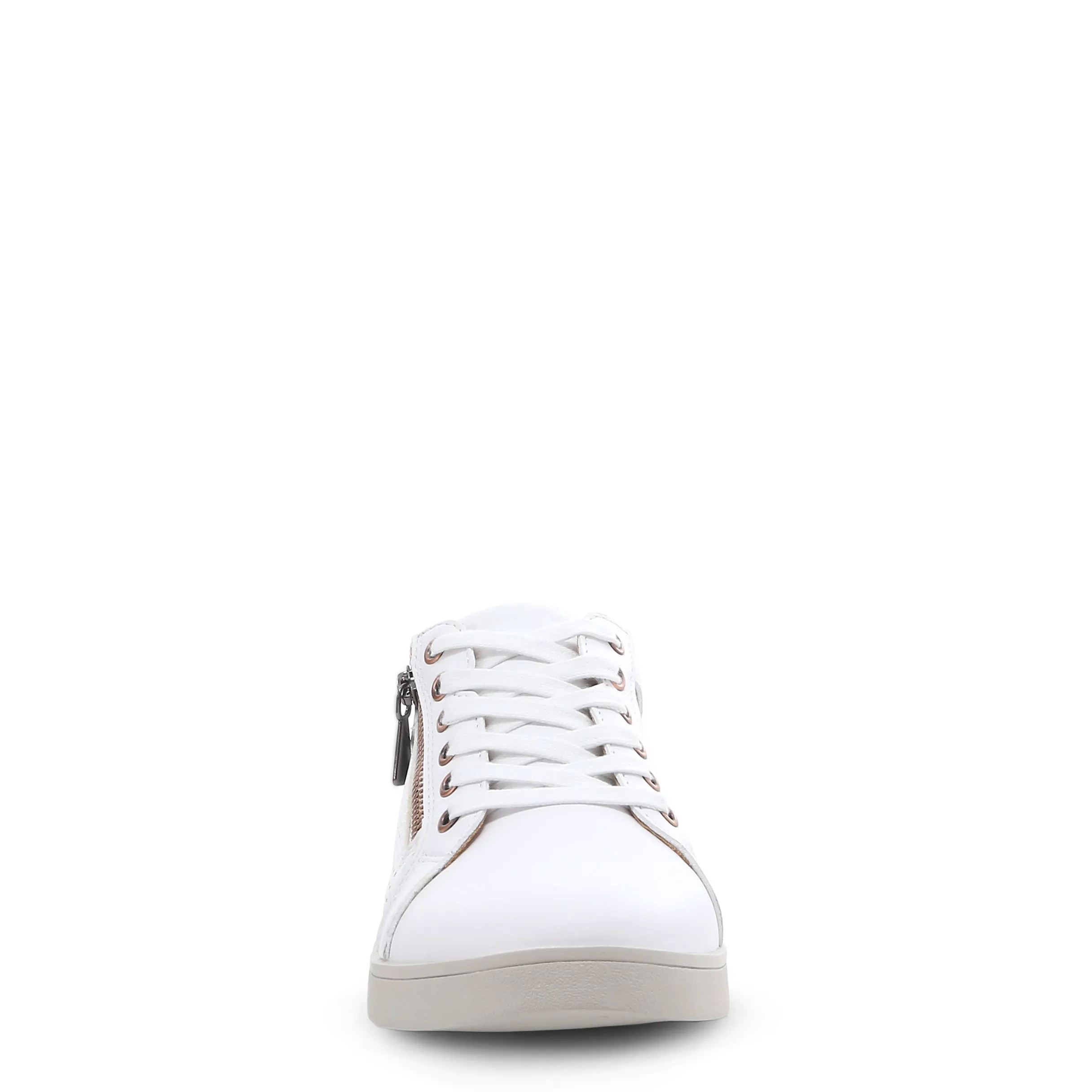 HUSH PUPPIES MIMOSA PERF WHITE COPPER