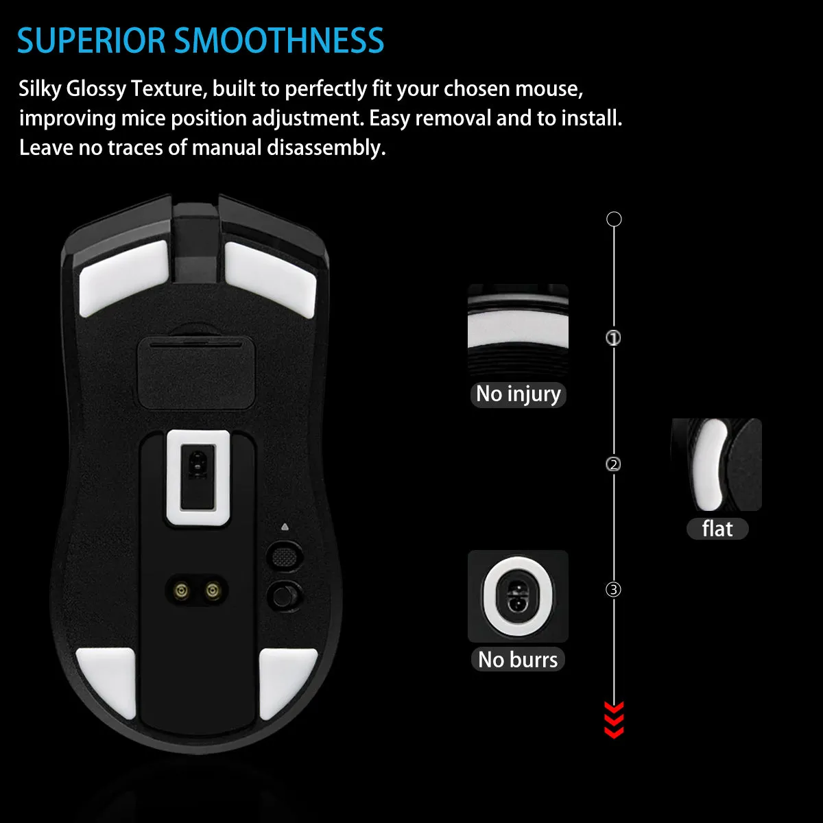 ICE Mouse Skates Razer Viper Ultimate