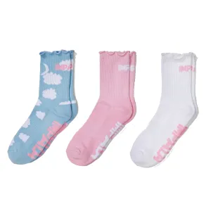 Impala Frill Skate Socks - 3 Pack