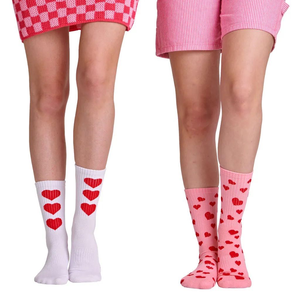 Impala Hearts Skate Socks - 3 Pack
