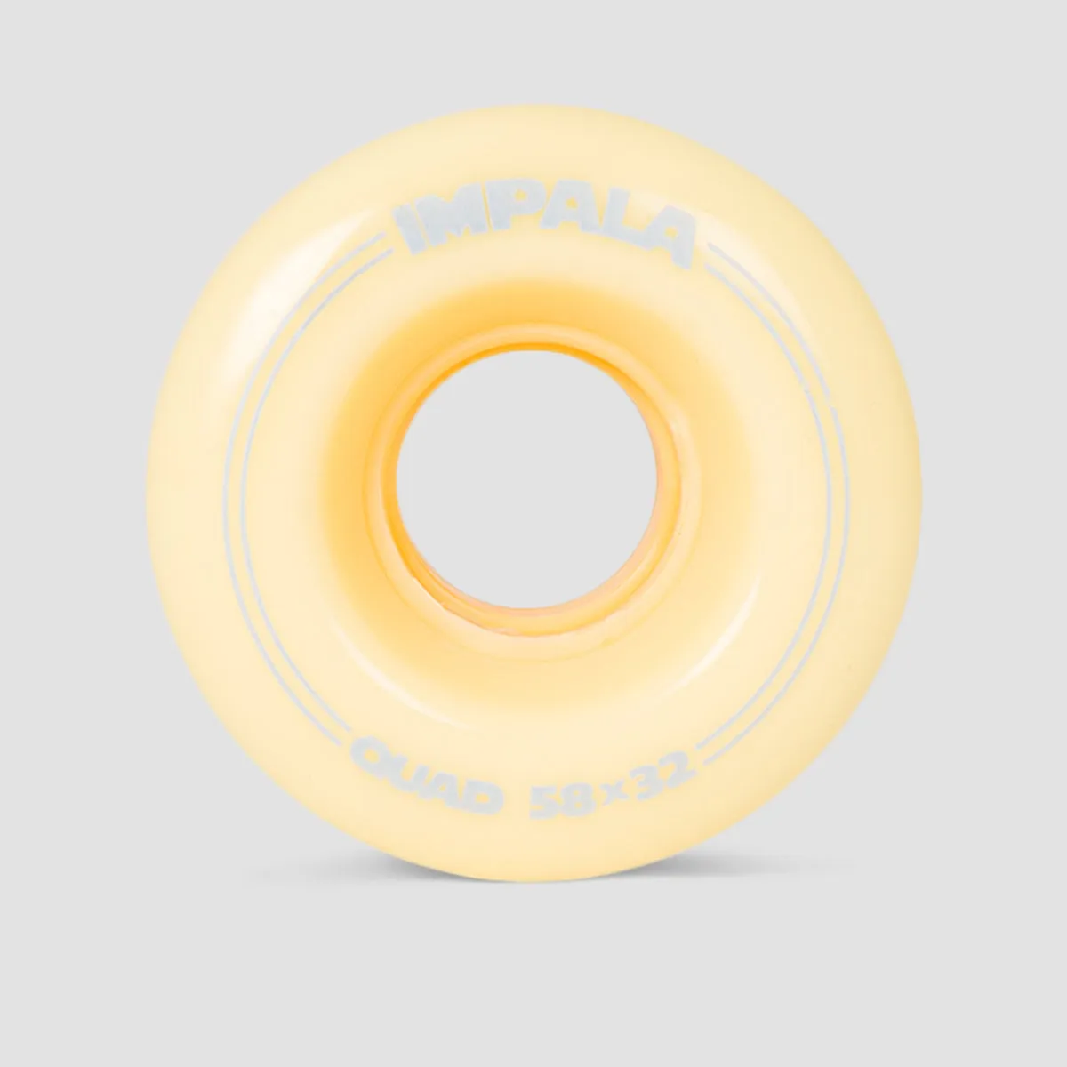 Impala Quad 82A Wheels x4 Pastel Yellow 58mm