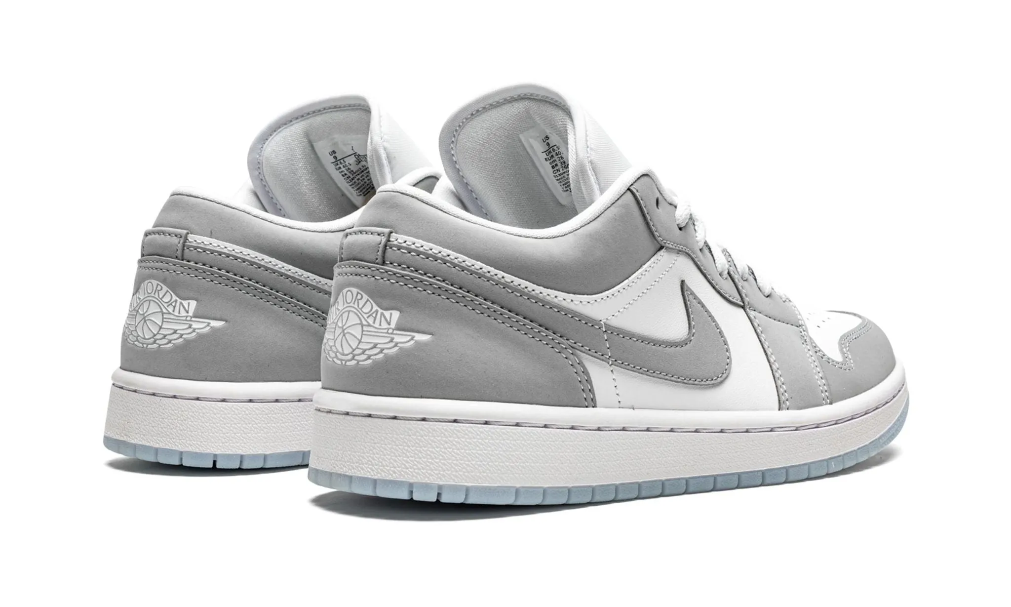 JORDAN 1 LOW WOLF GREY ALUMINUM (W)