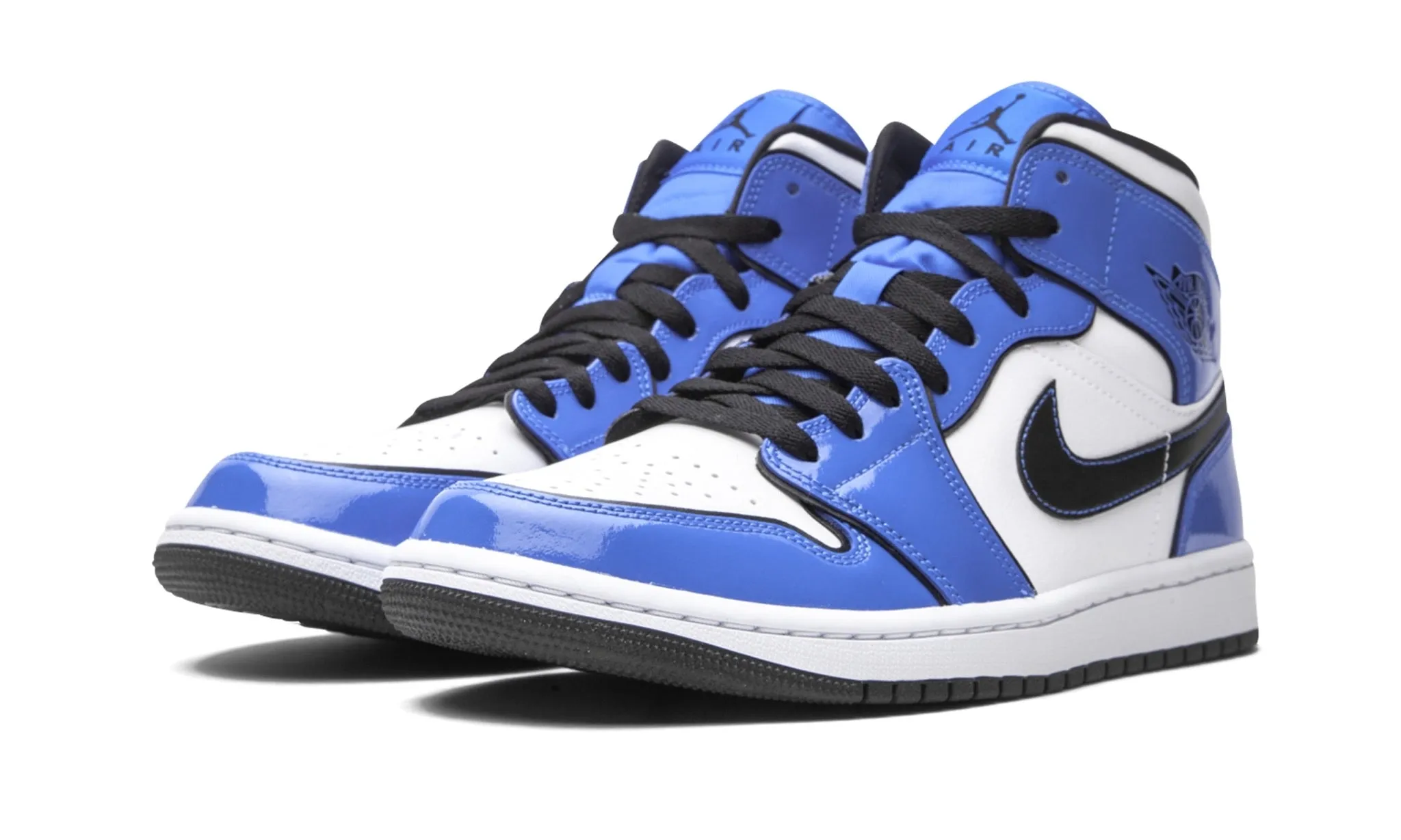 JORDAN 1 MID SIGNAL BLUE
