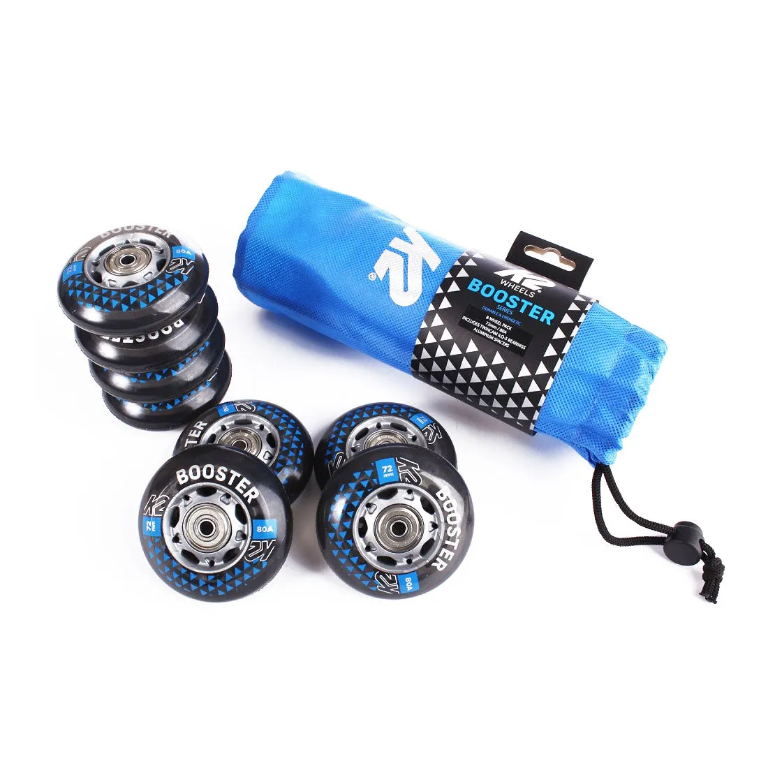 K2 Booster 72mm 80a 8pk w/ ILQ5 Bearings