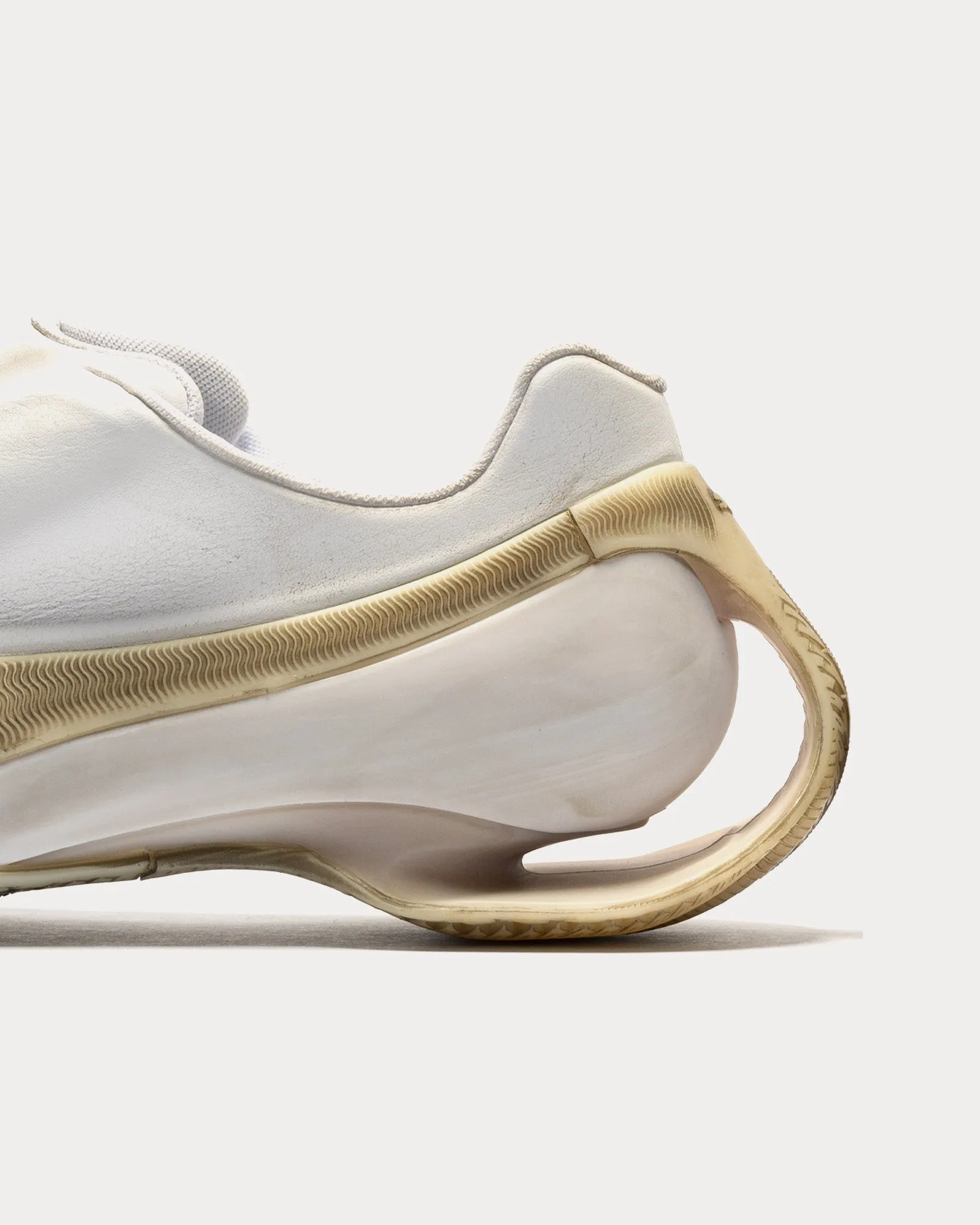 Levitation Puma White / Gold Slip On Sneakers