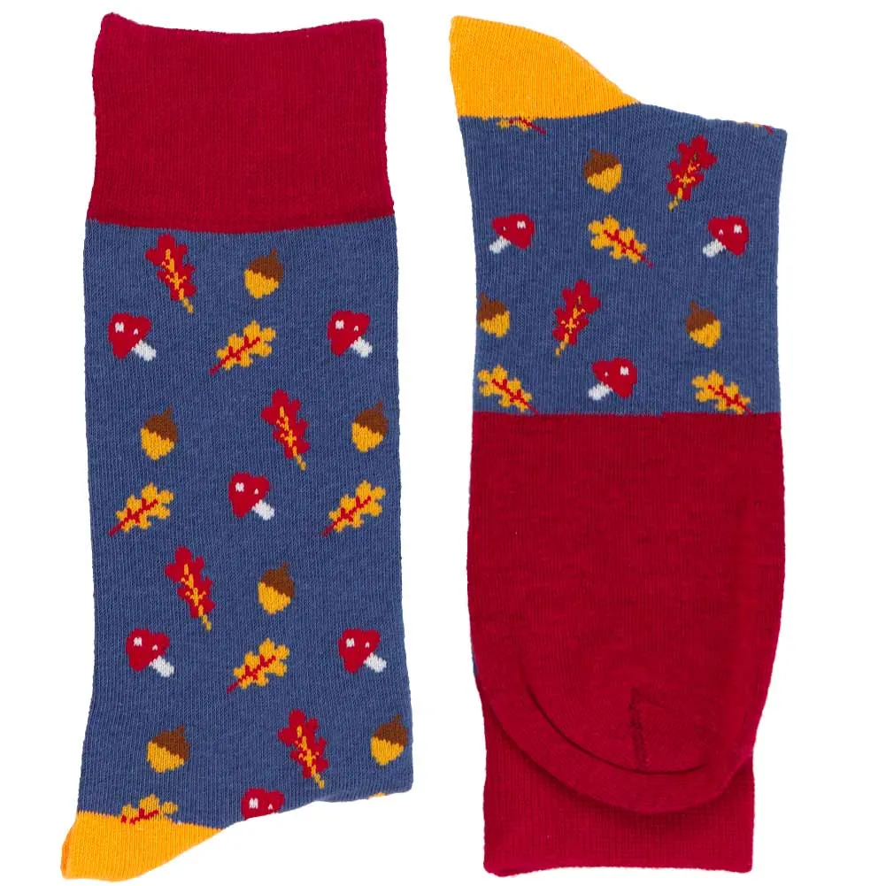 Men's Autumn Acorn Socks