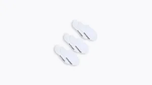 Men's Solid Sneaker Socks - 3 Pack
