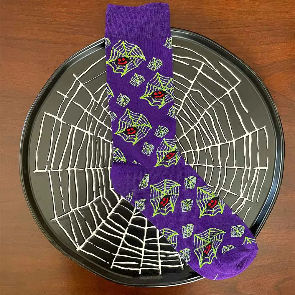 Men's Spooky Spider Socks