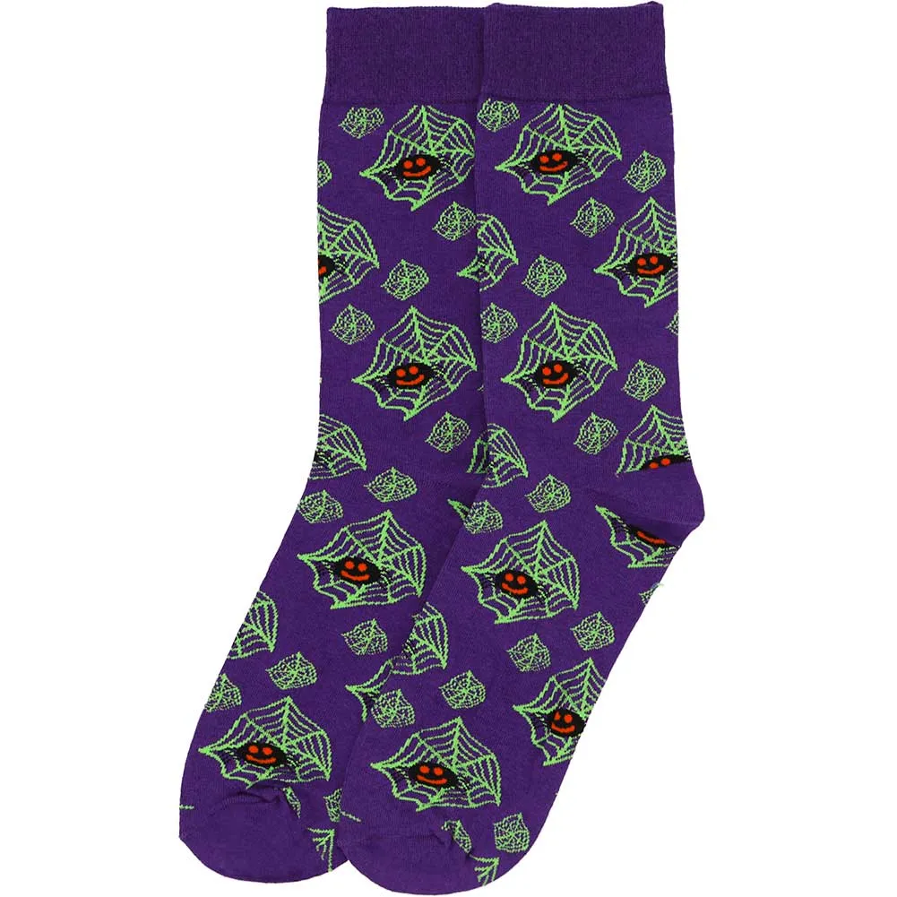 Men's Spooky Spider Socks