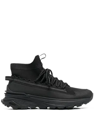 MONCLER Monte Runner High-Top Sneakers Black