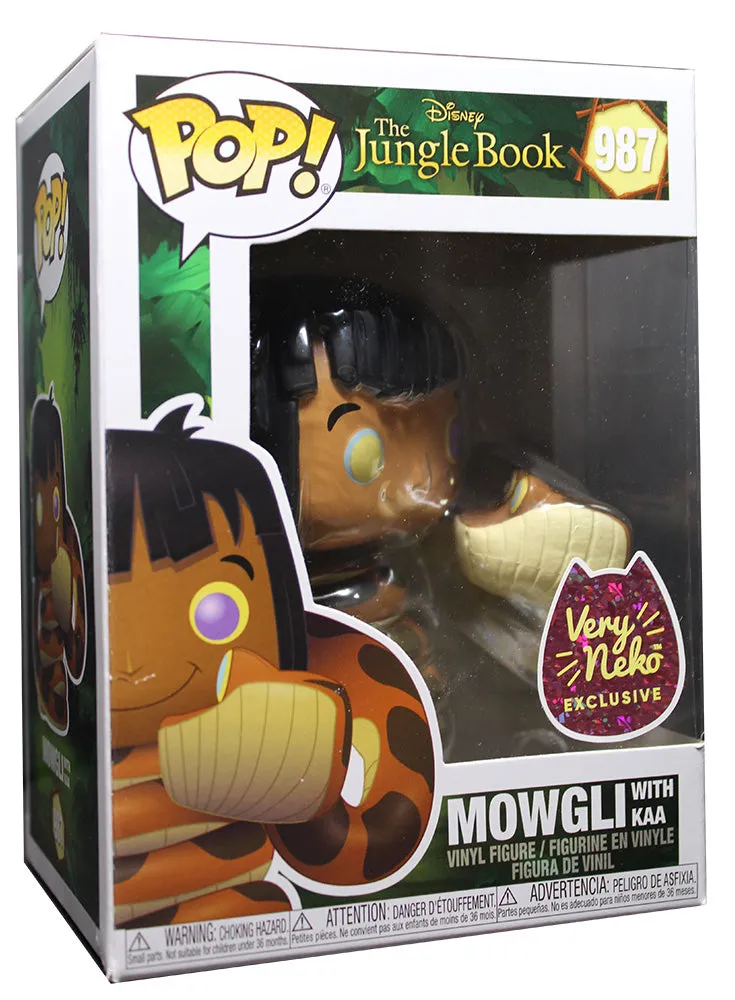 Mowgli With Kaa #987 – The Jungle Book Funko Pop! [Minor Box Damage]