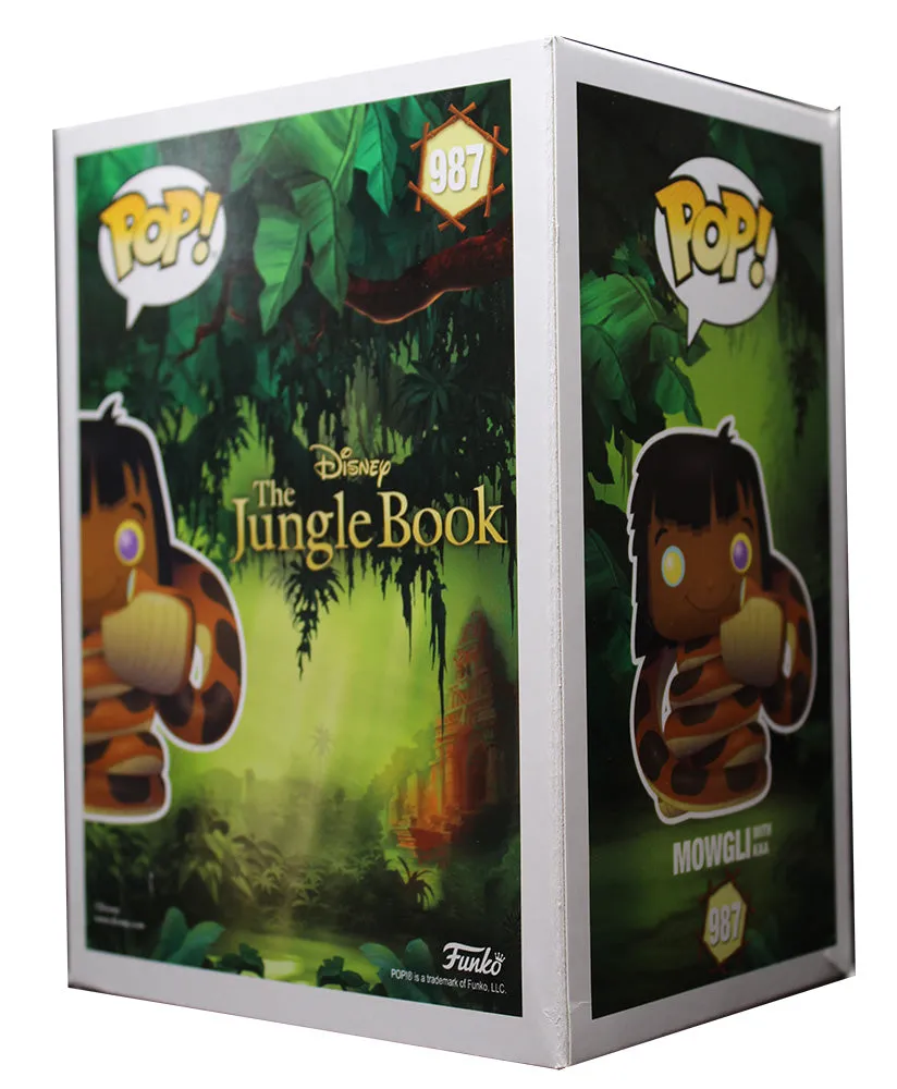 Mowgli With Kaa #987 – The Jungle Book Funko Pop! [Minor Box Damage]